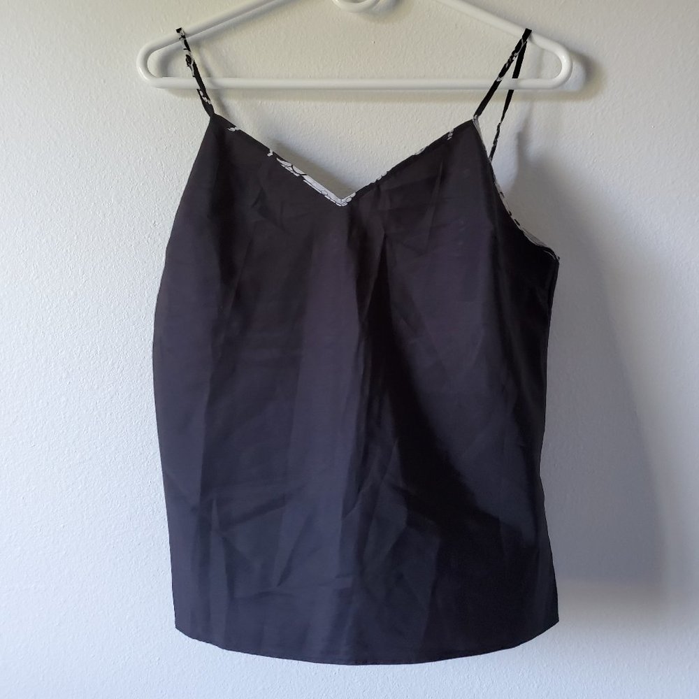 White House Black Market (Medium Black with white designs)